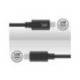 CABLE TNB USB-C A USB-C LONGITUD 2 M NEGRO