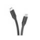 CABLE TNB USB-C A USB-C LONGITUD 0,5 M COLOR NEGRO