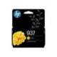 INK-JET MARCA HP 937 OFFICEJET PRO 9120E / 9130E / 9720 / 9730 / 9110B / 9120B / 9130B AMARILLO 800 PAGINAS