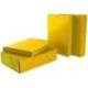 Carpeta de proyectos Liderpapel de carton gomas amarillo 9 cm