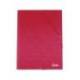 Carpetas de gomas carton forrado Paper Coat Liderpapel Folio rojo