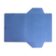 Carpetas de gomas en carton prespan Liderpapel Folio azul 880 g/m2