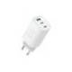 CARGADOR DE PARED TNB GAN 390 W USB-C + USB A COLOR