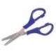 Tijera escolar Liderpapel Acero inoxidable punta redondeada 14cm