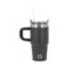 TAZA TERMICA ASA MARCA ANTARTIK PULSE ISOTERMICA TAPA HERMETICA ACERO INOXIDABLE PAJITA LIBRE BPA NEGRO 570 ML