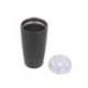 VASO TERMICO MARCA ANTARTIK MONO TAPA HERMETICA ACERO INOXIDABLE LIBRE DE BPA NEGRO 520 ML