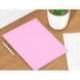 Subcarpeta de cartulina Liderpapel Tamaño folio color Rosa pastel 180g/m2