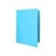 Subcarpeta de cartulina Liderpapel Din A4 color Azul pastel 180g/m2