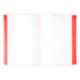 Carpeta colgante Liderpapel Folio Kraft rojo
