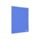 Carpetas de gomas carton simil prespan Liderpapel Folio azul