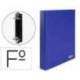 Carpeta 2anillas 25mm Folio Liderpapel Azul