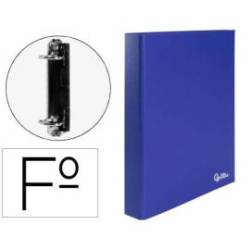 Carpeta 2anillas 25mm Folio Liderpapel Azul