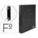 Carpeta 2anillas 25mm Folio Liderpapel Negro