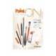 BLOC DE DIBUJO MULTITECNICAS MARCA CLAIREFONTAINE PAINT ON DIN A4 ENCOLADO 40 HOJAS 250 GR LISO