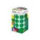 GOMETS MARCA LIDERPAPEL AUTOADHESIVO S CIRCULOS 20 MM VERDE ROLLO DE 2000 UNIDADES EN CAJA DE CARTON