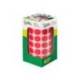 GOMETS LIDERPAPEL AUTOADHESIVO S CIRCULOS 15 MM ROJO ROLLO DE 2500 UNIDADES EN CAJA DE CARTON