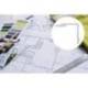 LAMPARA DE ESCRITORIO MARCA MAUL LED CON PINZA CABEZAL INCLINABLE Y GIRATORIO COLOR BLANCO