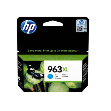 INK-JET HP N 963XL OFFICEJET PRO 9010/9020/9022/9023/9025 CIAN 1600 PAGINAS