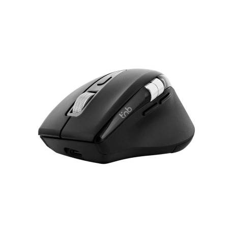 RATON MARCA TNB INFINITE ICLIK INALAMBRICO DOBLE RUEDA USB TIPO-A 3200 DPI SIETE BOTONES COLOR NEGRO