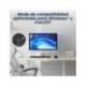 RATON MARCA TNB INFINITE ICLIK INALAMBRICO DOBLE RUEDA USB TIPO-A 3200 DPI SIETE BOTONES COLOR NEGRO