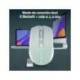 RATON MARCA TNB GRADIENT INALAMBRICO 1600 DPI USB TIPO-C SEIS BOTONES COLOR AZUL