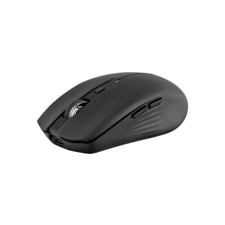 RATON MARCA TNB GRADIENT INALAMBRICO 1600 DPI USB TIPO-C SEIS BOTONES COLOR NEGRO