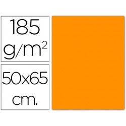 Cartulina Guarro naranja 500 x 650 mm 185 g/m2