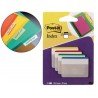 Index Post-it ® rígidos grandes planos
