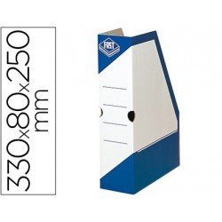 Revistero carton Fast Paperflow azul