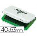 Tampon artline nº00 color verde 40x63 mm