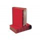 Caja transferencia Liderpapel carton color rojo 255 x 335 x 80 mm