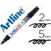 Rotulador permanente Artline EK-90 Recargable Negro