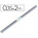 Rollo plastico forralibros Liderpapel de 0.35 x 2 m