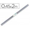 Rollo plastico forralibros Liderpapel longitud 0,45 x 2 mt.