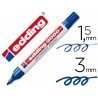 Rotulador Permanente Edding 3000 Azul Punta redonda
