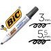 Rotulador Bic Velleda punta biselada 5,9 mm negro para pizarra blanca