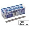 Lapices de cera Jovi Plasticolor gris caja de 25 unidades