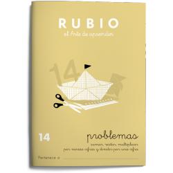 Cuaderno Rubio Problemas nº 14 Sumar, restar, multiplicar por varias cifras y dividir por una cifra