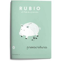 Cuaderno Rubio Escritura nº 0 Preescritura con puntos, dibujos y grecas 20 páginas