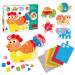 Juego educativo de 3 a 6 años Animal Stickers Foam Goula