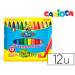 Rotulador Carioca Jumbo grueso lavable caja de 12 rotuladores
